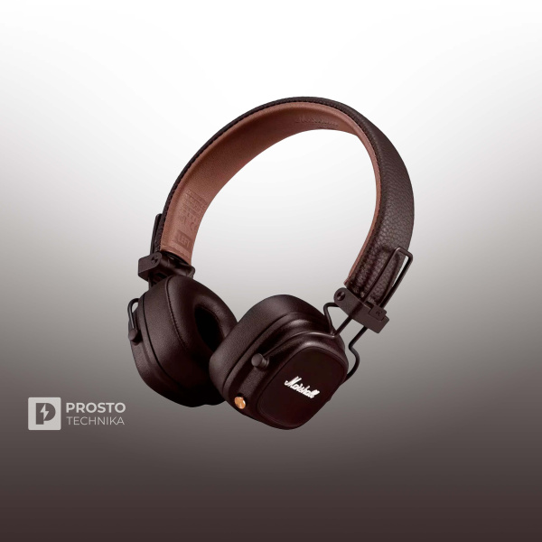 Беспроводные наушники Marshall Major V Brown